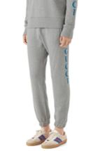 Men's Gucci Side Logo Sweatpants - Grey