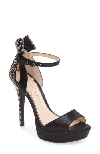 Women's Jessica Simpson 'baani' Platform Sandal M - Black