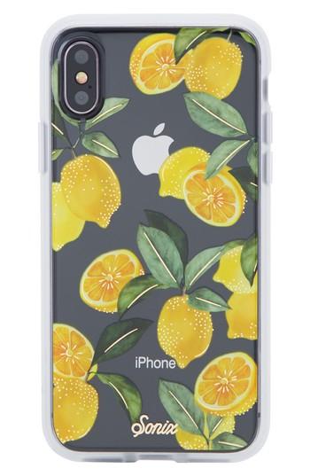 Sonix Lemon Zest Iphone X Case - Yellow