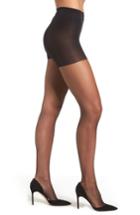 Women's Donna Karan Signature Ultra Sheer Control Top Pantyhose, Size - Black