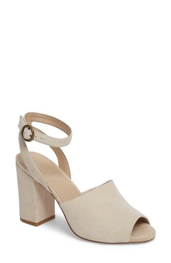 Women's Treasure & Bond Pipper Block Heel Sandal M - Beige