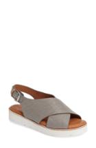 Women's Gentle Souls Kiki Platform Sandal M - Grey