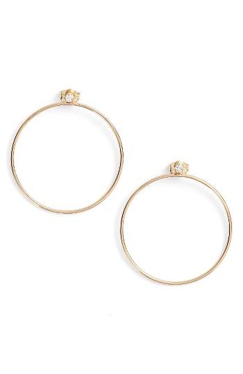 Women's Zoe Chicco Diamond Circle Ear Jackets