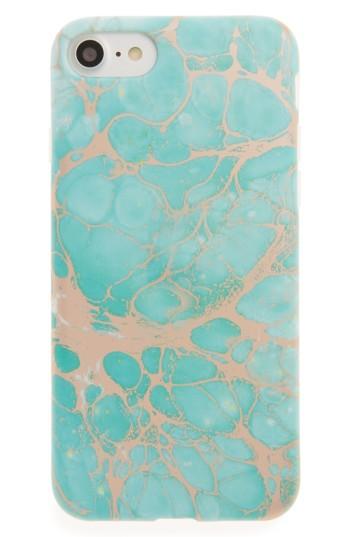 Velvet Caviar Turquoise Marble Iphone 7 Case -