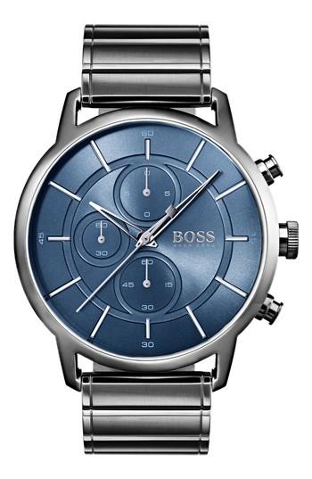 Men's Boss Architectural Chronograph Bracelet Watch, 44mm