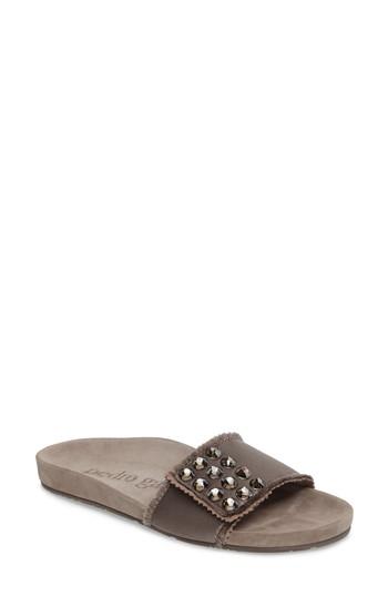 Women's Pedro Garcia Arabella Crystal Slide Sandal Us / 36eu - Grey