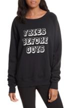 Women's Rebecca Minkoff Fries Before Guys Sweatshirt, Size - Black