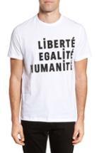 Men's French Connection Egalite Regular Fit Graphic T-shirt - White