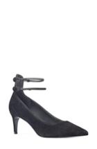 Women's Nine West Sawtelle Double Ankle Strap Pump .5 M - Black