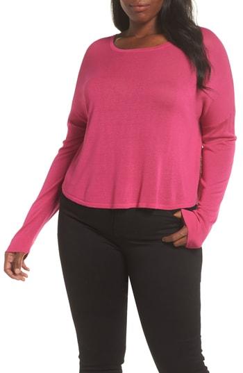Women's Leith Lightweight Pullover Sweater - Pink