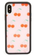 Wildflower Cherries Iphone X Phone Case - Pink