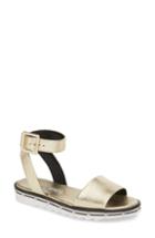 Women's Charles David Shimmy Sandal .5 M - Pink
