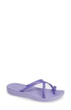 Women's Fitflop Iqushion(tm) Wave Ergonomic Flip Flop M - Purple