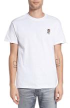 Men's The Rail Crewneck T-shirt With Embroidery - White