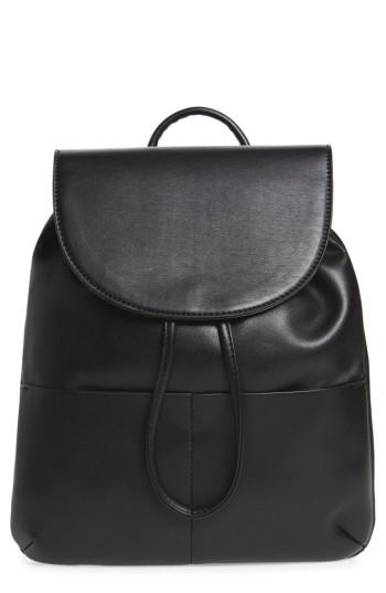 Bp. Drawstring Faux Leather Backpack -