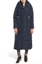Women's Cole Haan Quilted Coat With Inner Bib - Blue