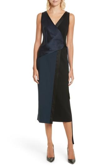 Women's Diane Von Furstenberg Midi Wrap Dress - Brown