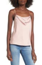 Women's Astr The Label Cowl Neck Tank - Pink