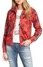 Women's Pam & Gela Camo Track Jacket, Size - Red