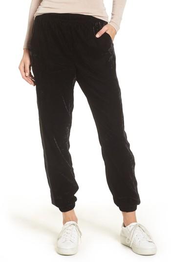 Women's Splendid Velvet Jogger Pants