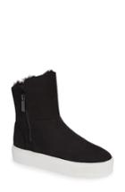 Women's Jslides Selene Faux Fur Lined Waterproof Boot M - Black