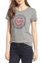 Women's '47 Chicago Cubs Fader Letter Tee - Grey