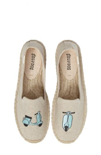 Women's Soludos Scooter Espadrille Loafer .5 M - Beige