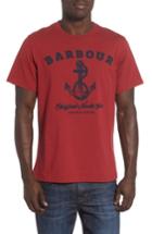 Men's Barbour Anchor Graphic T-shirt - Red