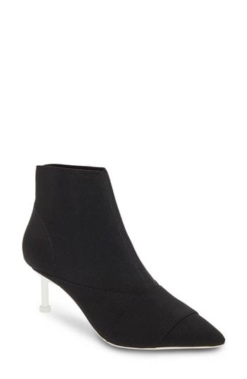 Women's Mercedes Castillo Kera Pointy Toe Bootie M - Black