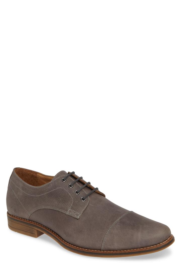 Men's 1901 Goleta Cap Toe Derby M - Grey