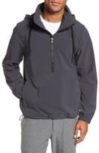 Men's James Perse Half Zip Windbreaker (s) - Grey