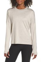 Women's Nike Dry Element Long Sleeve Top - Beige