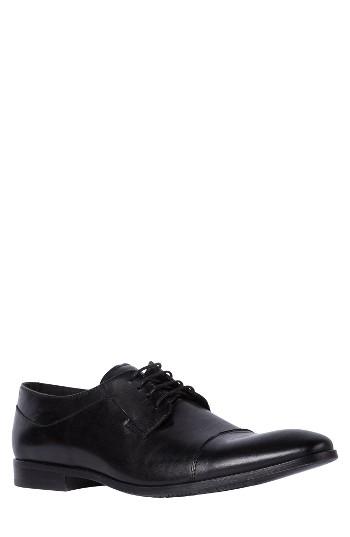 Men's Rodd & Gunn Admiral's Way Cap Toe Derby Eu - Black