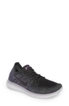 Women's Nike Free Run Flyknit 2 Running Shoe .5 M - Green
