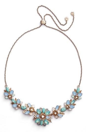 Women's Marchesa Bright Paradise Frontal Necklace