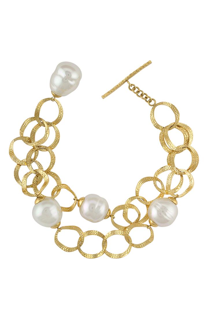 Women's Majorica Baroque Simulated Pearl Bracelet