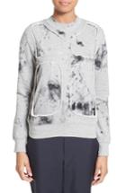Women's Comme Des Garcons Dyed Fleece Cutout Sweatshirt