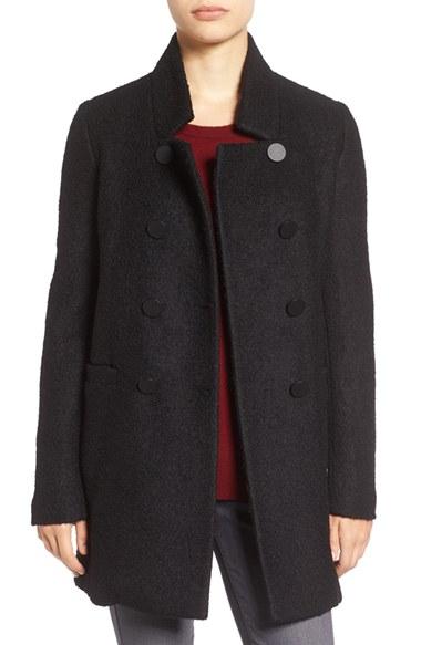 Women's Tahari 'harper' Double-breasted Boucle Coat