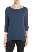 Women's Gibson Cozy Ballet Neck High/low Pullover