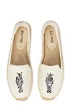 Women's Soludos Embroidered Espadrille Slip-on M - Beige
