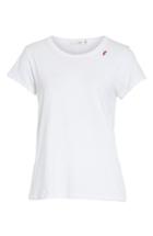 Women's Rag & Bone/jean Thunder Bolt Embroideredtee - White