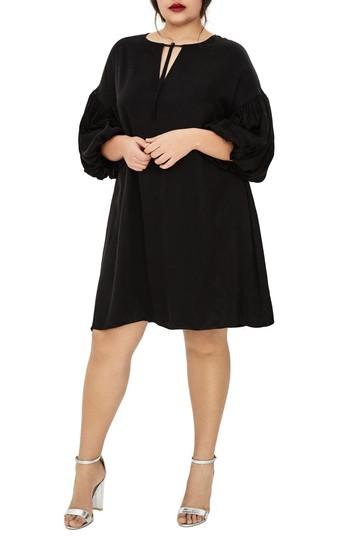 Women's Elvi The Vedere Silk Swing Dress Us / 10 Uk - Black