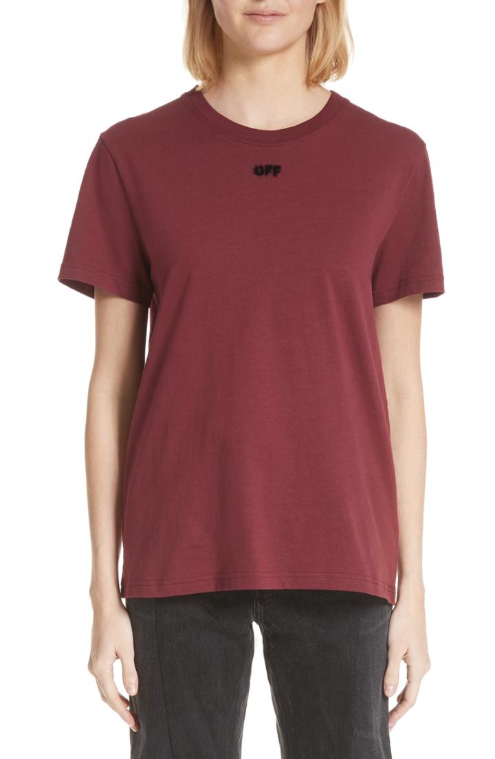 Women's Off-white Arrow Casual Tee