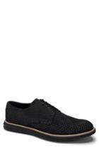 Men's Bugatchi Manarola Plain Toe Derby M - Black