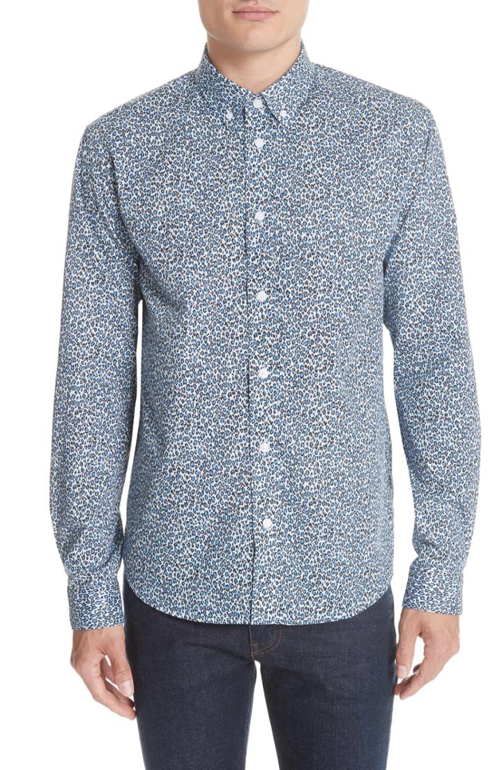 Men's Kenzo Print Sport Shirt