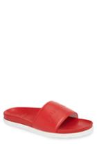 Men's Buscemi Embossed Logo Sport Slide Us / 42eu - Red