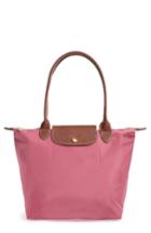 Longchamp 'small Le Pliage' Shoulder Tote - Pink