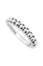 Women's Lagos 'signature Caviar' Bold Fluted Stack Ring