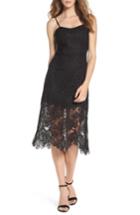 Women's Nsr Lace Midi Dress - Black
