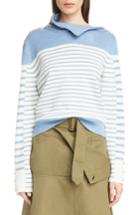 Women's J.w.anderson Multi Button Turtleneck Sweater - Blue